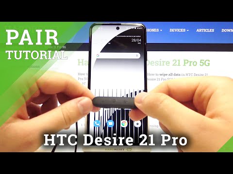 HTC Desire 21 Pro 5G - Connect HUAWEI AM61 Wireless Headphones