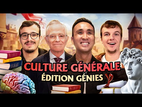 Exceptionnel jeu de Culture Générale avec des GÉNIES (feat. Mac Lesggy, Paul El Kharrat et Brieux)