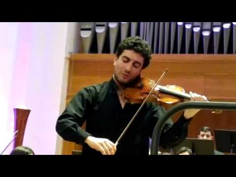 Sergey Khachatryan plays an encore - Bach: Sarabande from Partita No 2 (15.01.2016, Yerevan)