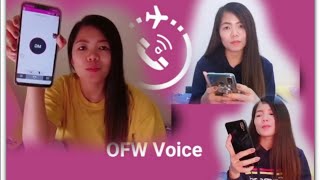 FREE CALL AND TEXT TO PHILIPPINES | HOW TO USE OFW VOICE APP | MADZVLOG 💛