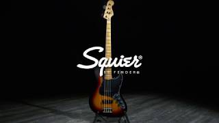 Video thumbnail for Squier by Fender Vintage Modified '77 Jazz Bass, 3-Tone Sunburst  | Gear4music demo by Gear4music Guitars
