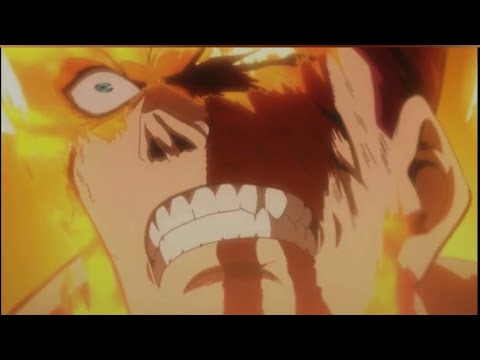 My Hero Academia Season 4 Episode 25 Endeavor vs High End Nomu ENGLISH DUB