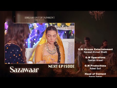 Sazawaar Episode 21 | Teaser |  Khaqan Shahnawaz  | Alishba Khan