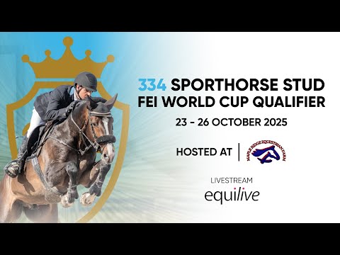 334 Sporthorse Stud FEI World Cup Qualifier, Friday, 24 October 2025