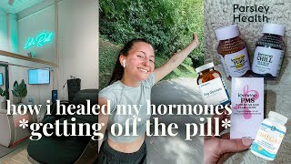 how I healed my hormones after being on birth control for 11 YEARS (what to do after birth control)