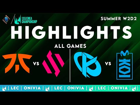 LEC Highlights ALL GAMES W2D2 — LEC Summer 2025 by Onivia