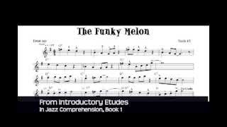 Jazz Improvisation Lessons -Saxophone - Jazz Sheet Music -The Funky Melon