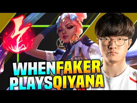 WHEN FAKER PLAYS QIYANA MID! - SKT T1 Faker Plays Qiyana vs Talon Mid! | Season 2020 KR SoloQ