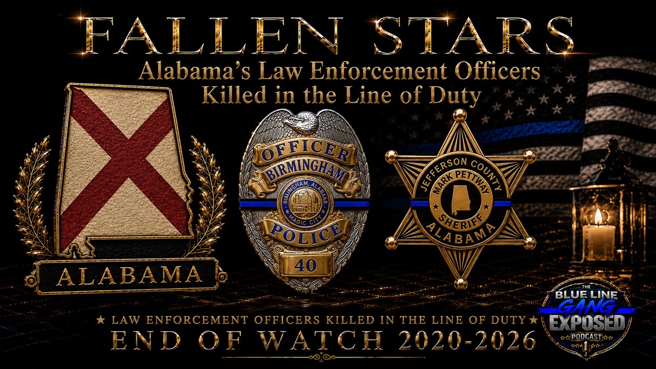 THE FALLEN STARS OF ALABAMA'S LAW ENFORCEMENT OFFICERS