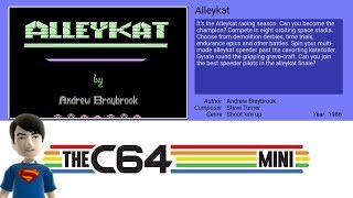 The C64 MINI Games - Alleykat