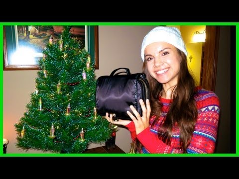 What's In My Vlogmas Travel Makeup Bag?! ❄ Vlogmas 24, 2012