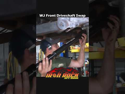 HOW TO: Jeep WJ Front Driveshaft Conversion