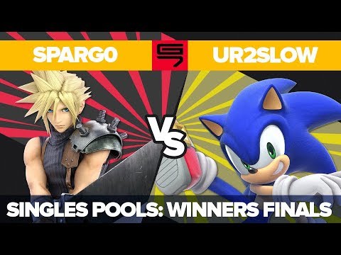 Sparg0 vs UR2SLOW - Ultimate Singles: Pools R1 Winners Finals - Genesis 7 | Cloud vs Sonic