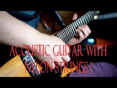 Yamaha Silent Acoustic with NYLON Strings !