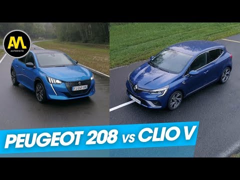 Peugeot 208 vs Renault Clio V : le grand duel !