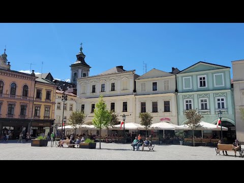 Cieszyn | 1 maja 2024 | spacer po mieście | 4K