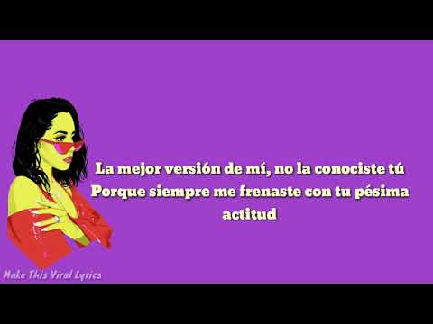 Natti Natasha X Romeo Santos - La Mejor Versión De Mi (Remix) [Official Lyrics Video]