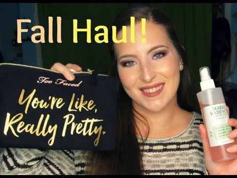 Collective Fall Beauty Haul | Ipsy, Ulta, Lush, & More! Video