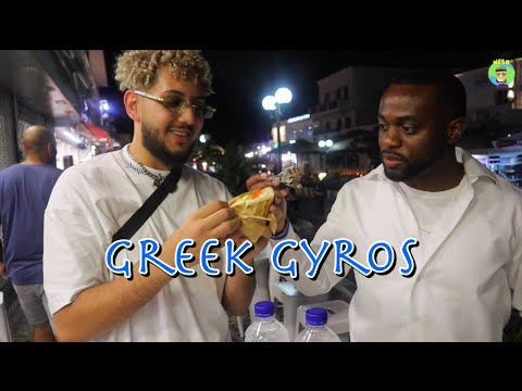Santorini, Grécia Giroscópios icônicos: Nick The Grill (REVISÃO)