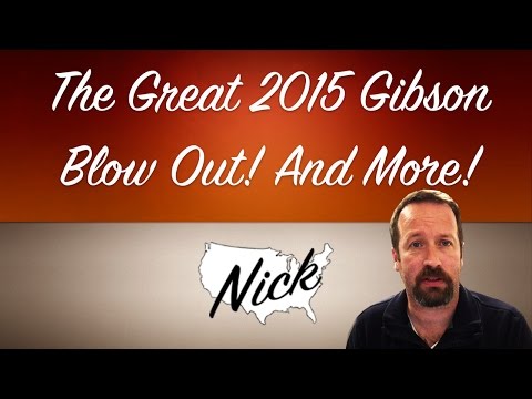 Thomann Gibson 2015 Blow Out, eBay Stalking and Green Guitars! What's in My Cart?