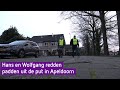 Trapjes redden padden van verdrinking of verdroging