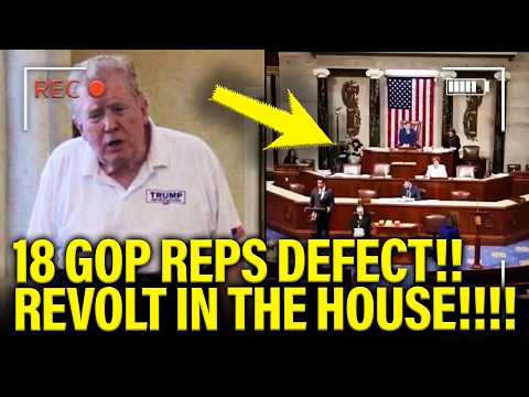 Trump BLINDSIDED as 18 GOP REPS TURN ON HIM!!!