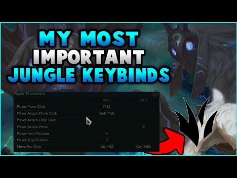 Kindred Jungle Tip/Tricks: Very Useful Keybindings For Jungling