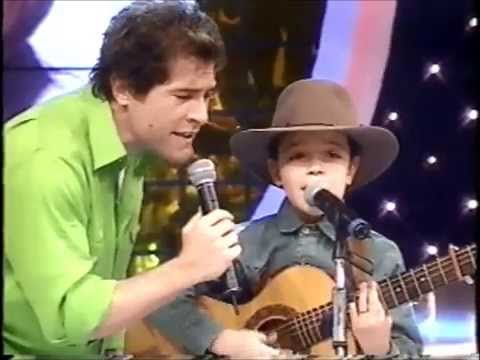 Daniel e Fabinho da viola no programa Raul Gil