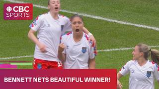 Elyse Bennett's late goal against AFC Toronto keeps Roses undefeated