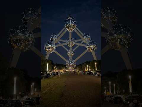 Dinner at Atomium #brussels #belgium #belgique #restaurant #travel #foodlover