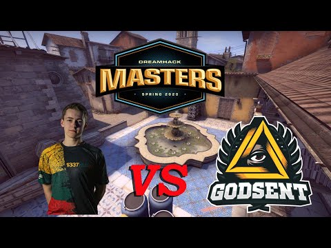 Bymas POV (mouz) vs GODSENT / inferno / 25-14  / DreamHack Masters Winter 2020