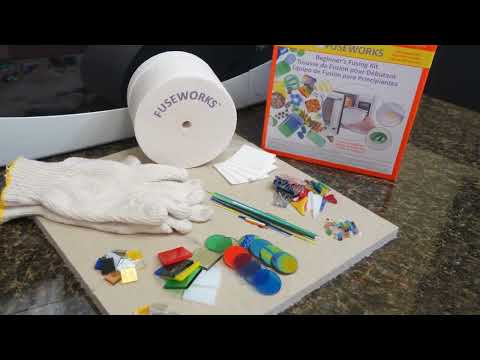 Fuse Glass using the Fuseworks Microwave Kiln!