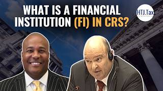 What Is a Financial Institution (FI) in CRS?