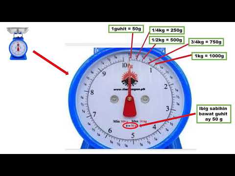 Paggamit ng Timbangan ......Fugi....timbanganph..