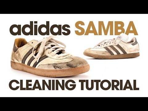 How To Clean Suede And Leather Shoes | Adidas Samba