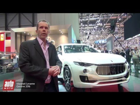 2016 Maserati Levante : le SUV luxueux se dévoile [SALON DE GENEVE]
