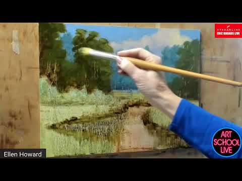 Painting Water Reflections w/ Ellen Howard
