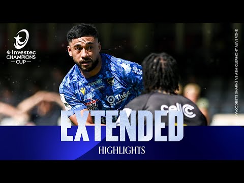 Wild! | Hollywoodbets Sharks v ASM Clermont Auvergne | Investec Champions Cup Extended Highlights