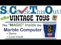 The MAGIC Inside The Child Guidance Sesame Street Marble Computer How Does It Work Demo Look Inside