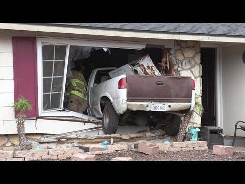 Uninvited Truck Makes Surprise Visit Into Home | San Diego