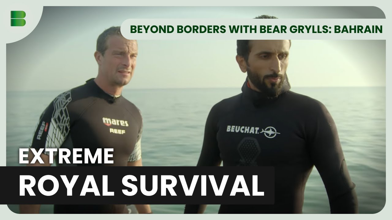 Bear Grylls Takes Bahraini Prince Desert Skydiving | Beyond Borders with Bear Grylls: Bahrain