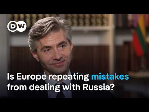 "Russia wants NATO to be destroyed" Interview with Lithuania’s Foreign Minister Budrys | DW News