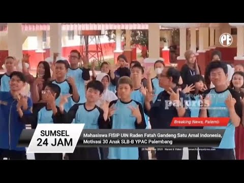 Mahasiswa FISIP UIN Raden Fatah Gandeng Satu Amal Indonesia