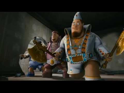 Hoodwinked Too! Hood vs. Evil (2011) Spider/Saving Verushka scene (Read Description)