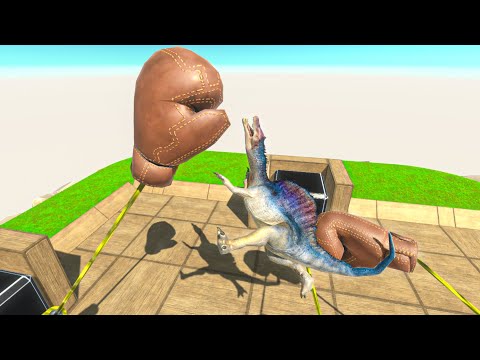 ⚡GIANT BOXING GLOVES VS EVERY UNIT⚡ - Animal Revolt Battle Simulator