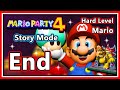 Mario Party 4 Story Mode Hard Level Mario Part 2 Ending Credits