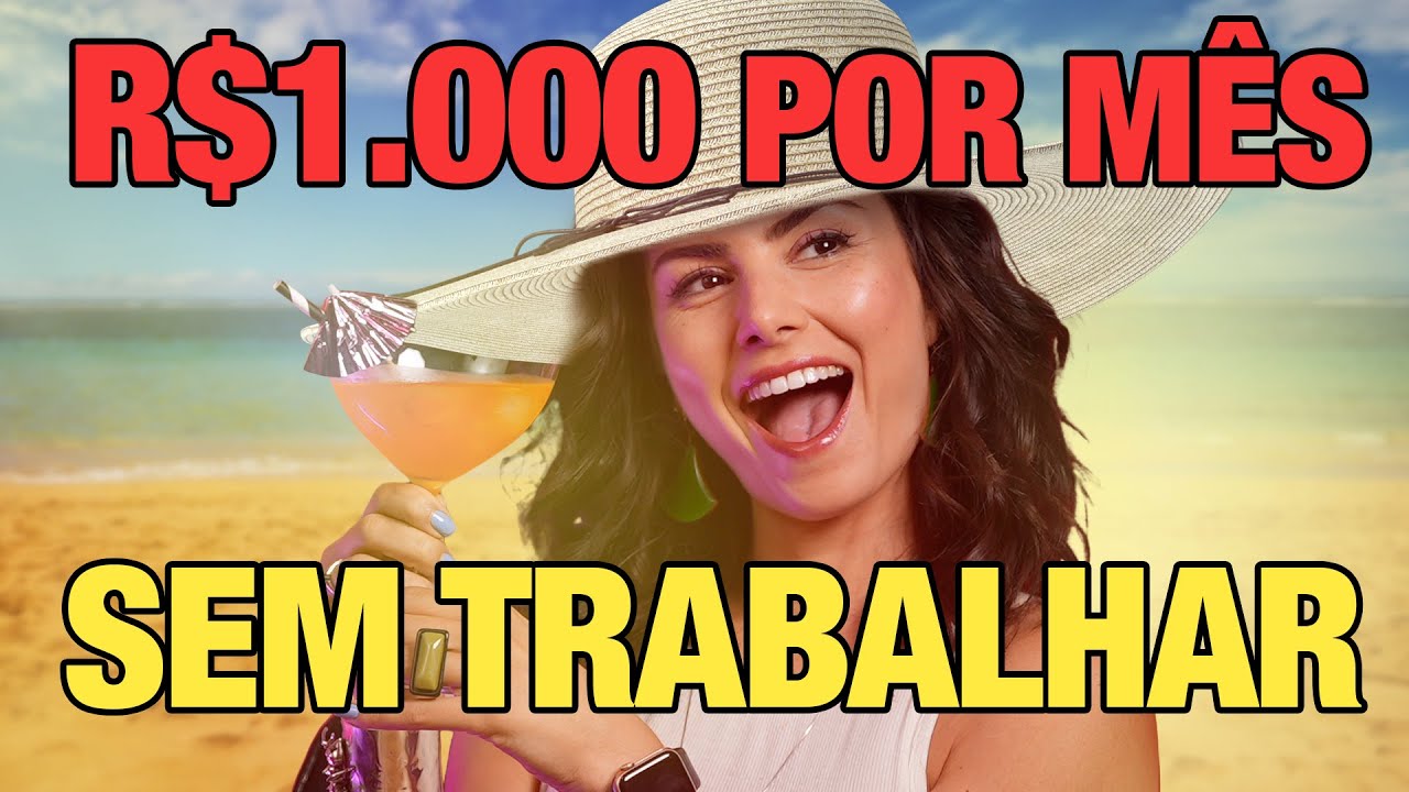 MIL REAIS POR MÊS! TOP 5 investimentos pra viver de renda.