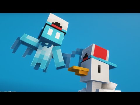 "Insane Minecraft Duck Subaruuu Animation" #shorts