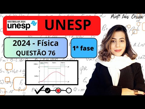 🔵 FÍSICA / UNESP 2024 / QUESTÃO 76 / 1ª  FASE / Uma pessoa estava parada com seu veículo em um...