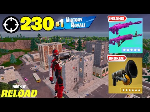 230 Elimination Squad "Ranked RELOAD” Gameplay Wins (Fortnite Chapter 7 PS5 Controller)
